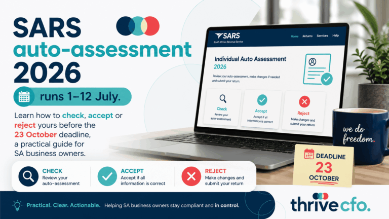 SARS Auto-Assessment 2026